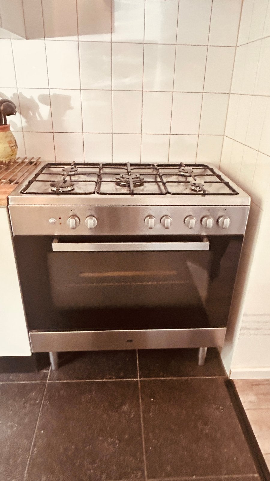 ETNA 5-pits gasfornuis met oven, Witgoed en Apparatuur, Ophalen, Gebruikt, 60 cm of meer, Grill