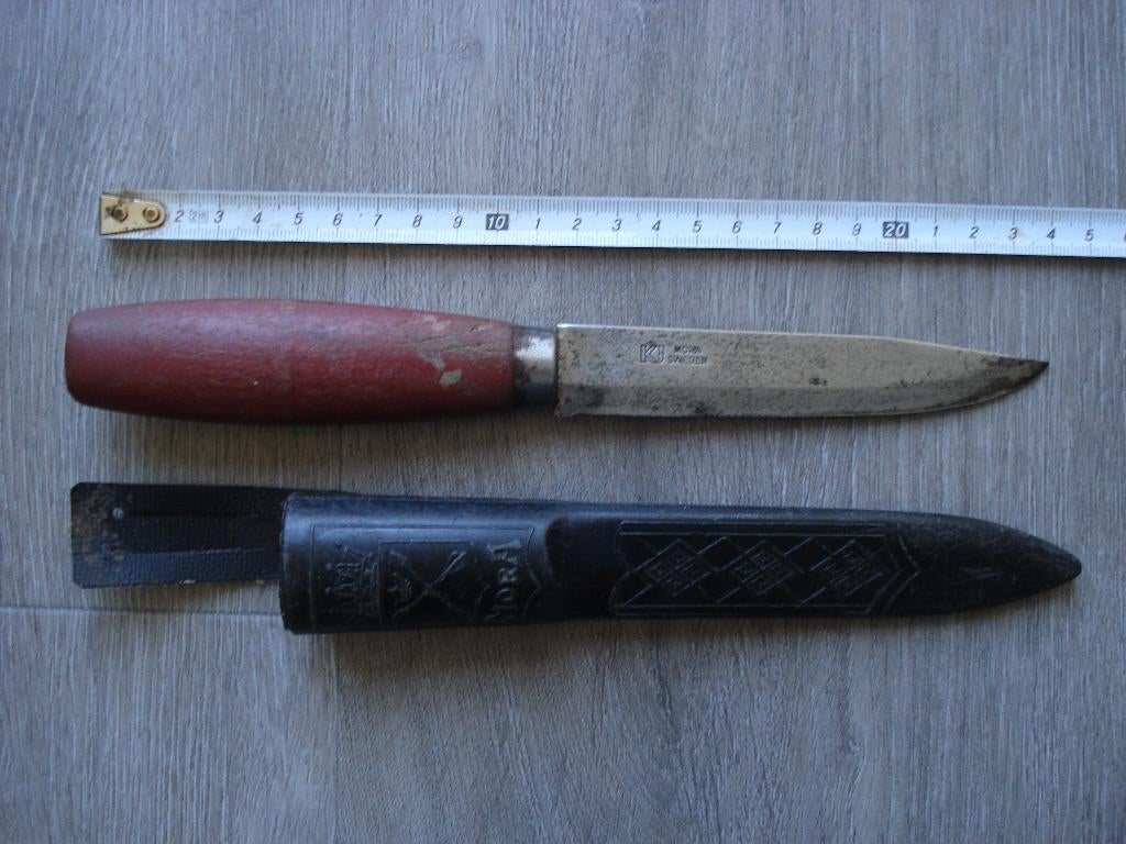 oud mes Mora Zweden scouting, Antiek en Kunst, Antiek | Gereedschap en Instrumenten, Ophalen