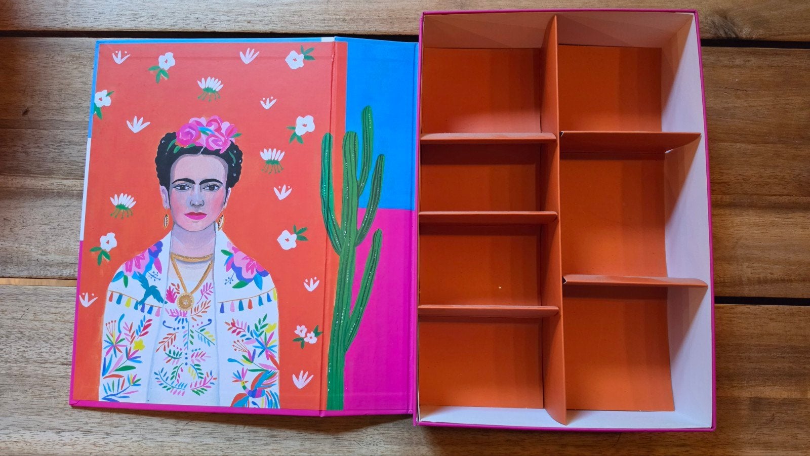 La Thé Box - Frida Kahlo editie - Cactus design, Meerkleurig, Overige stijlen, Ophalen of Verzenden, Zo goed als nieuw