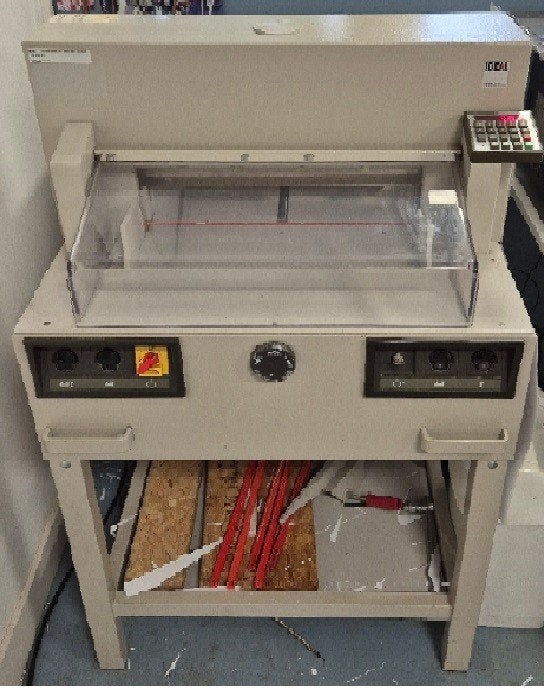 Snijmachine Ideal 4850-95 EP, Werkplek, Ophalen, Gebruikt, Overige typen