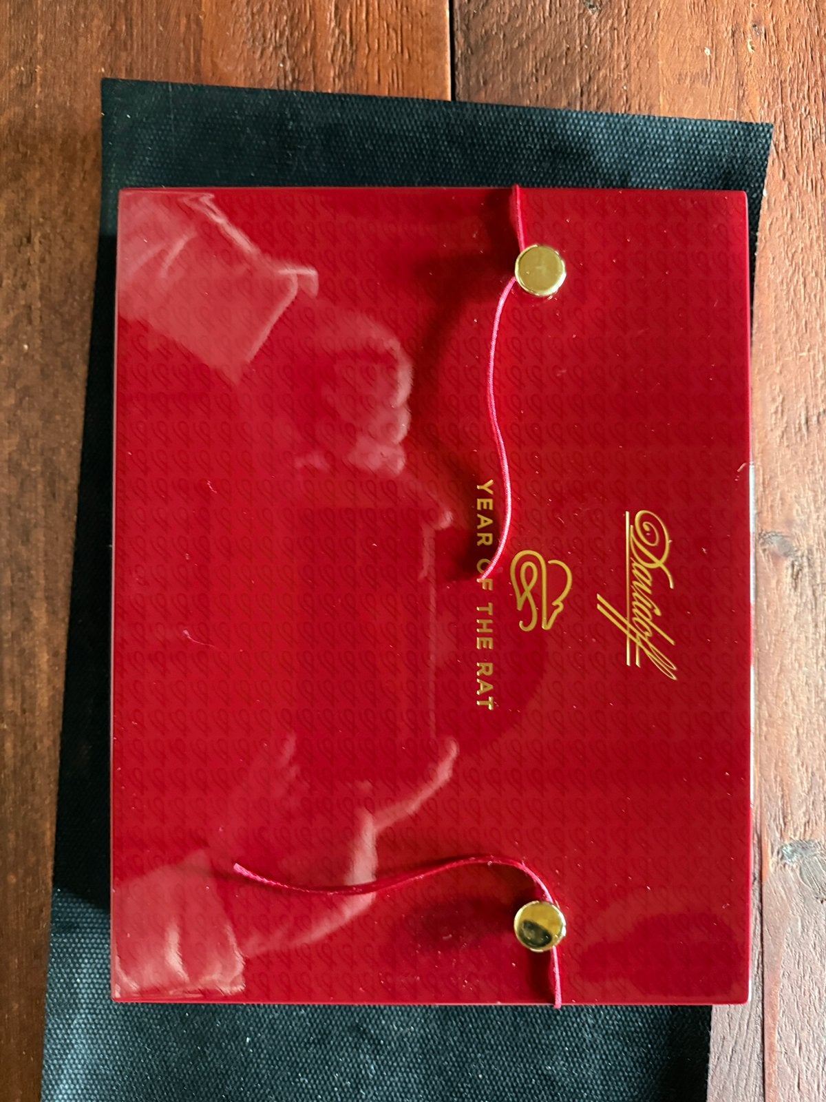 Zeldzame Davidoff "Year of the Rat" Sigarenkist, Verzenden, Zo goed als nieuw, Tabaksdoos of Verpakking