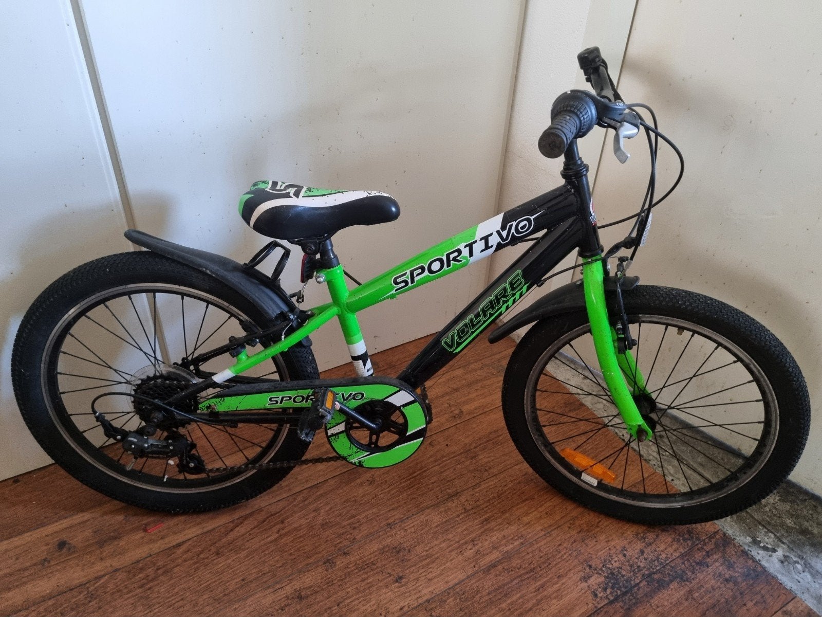 sportivo volare jongensfiets 6t/m12 jaar ong!, Ophalen, Gebruikt, Staal, 24 inch of meer