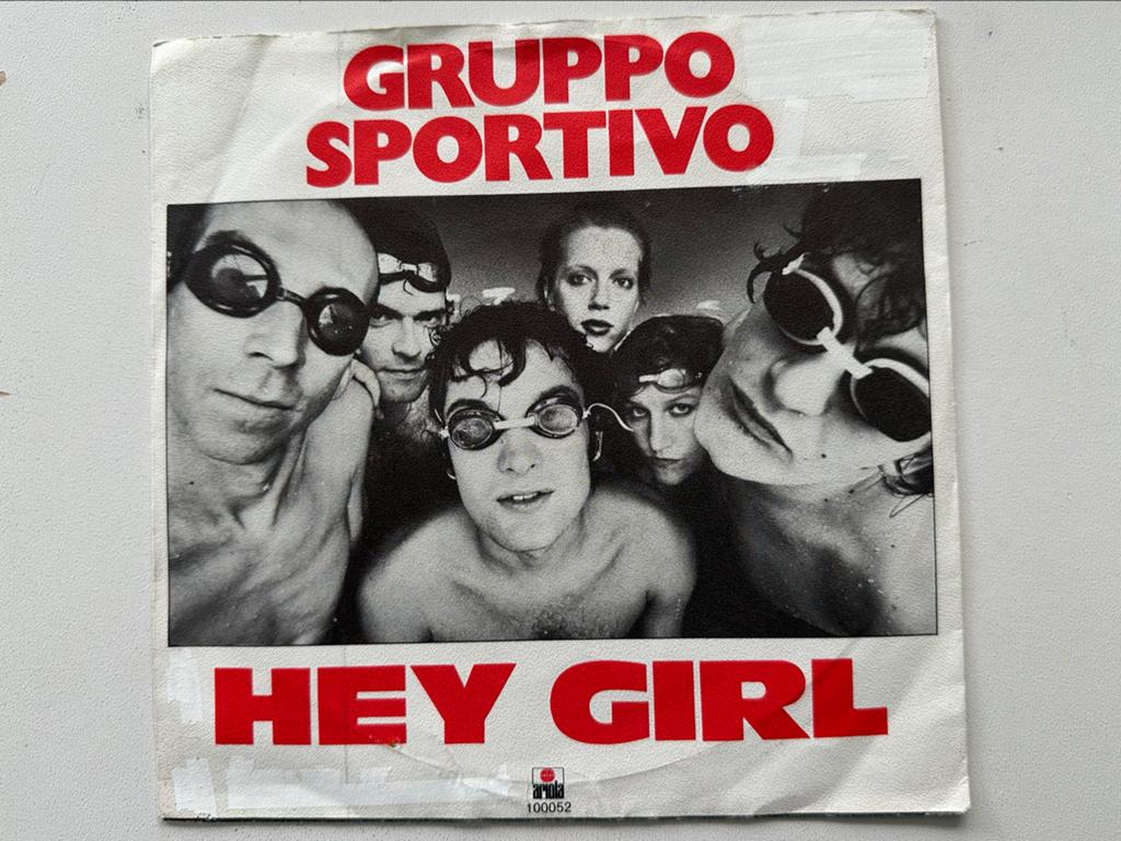 Gruppo Sportivo - Hey Girl (Single, 1978), Gebruikt, Fotohoes, 7 inch, Single