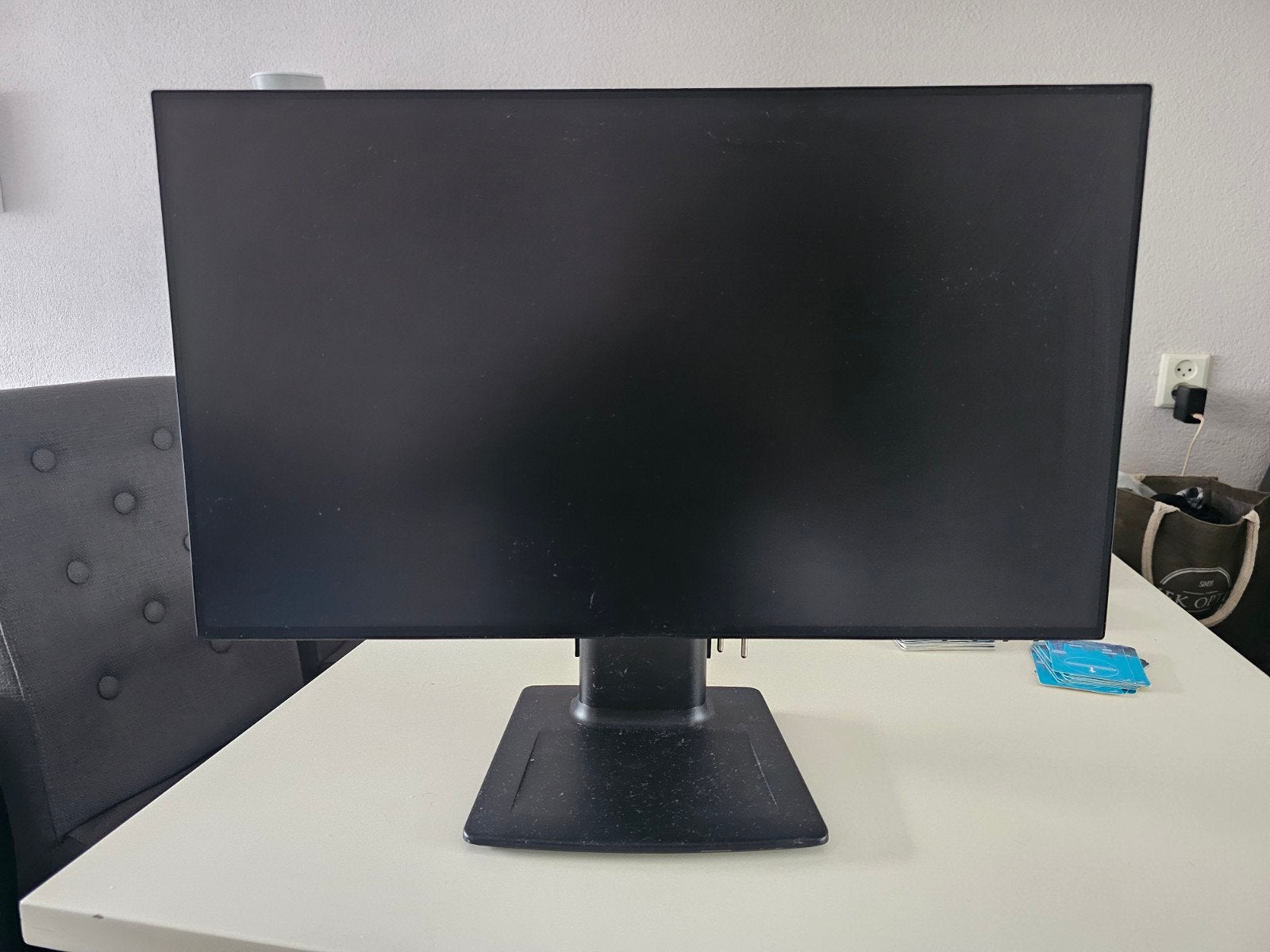Te koop Dell U2417h monitor, Ophalen, Gebruikt, IPS, Full HD