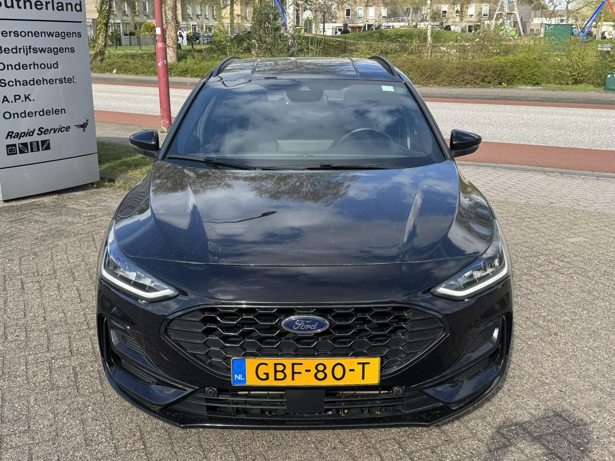 Ford Focus Wagon 1.0 EcoBoost Hybrid ST Line | SCI | 125pk |, Gebruikt, Euro 6, Zwart, Origineel Nederlands
