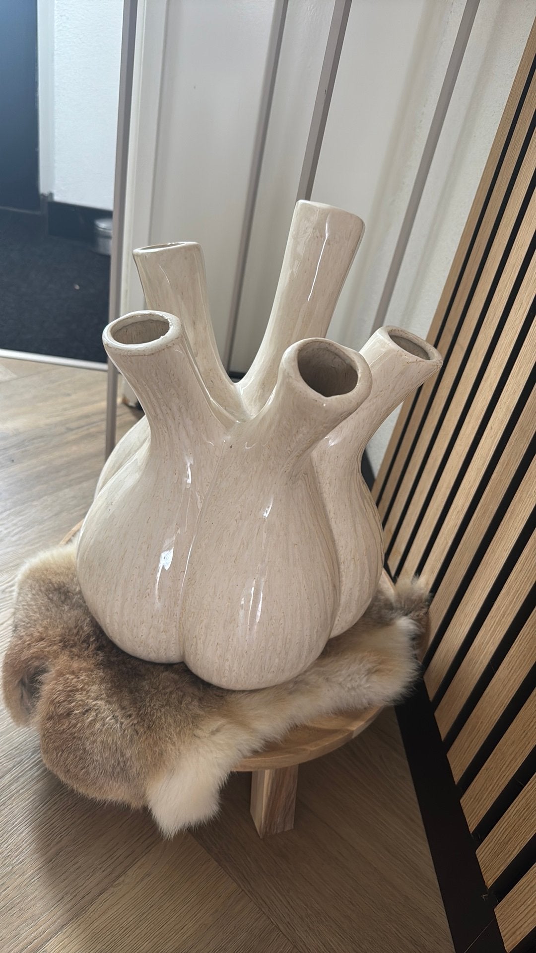 Toetervaas, Huis en Inrichting, Woonaccessoires | Vazen, Overige kleuren, Aardewerk of Porselein, Ophalen of Verzenden, Zo goed als nieuw