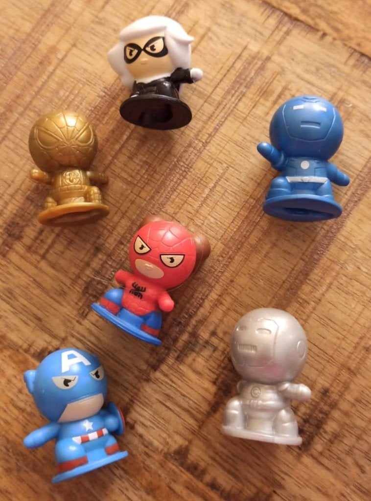Plus superhelden figuurtjes, Verzamelen, Ophalen of Verzenden