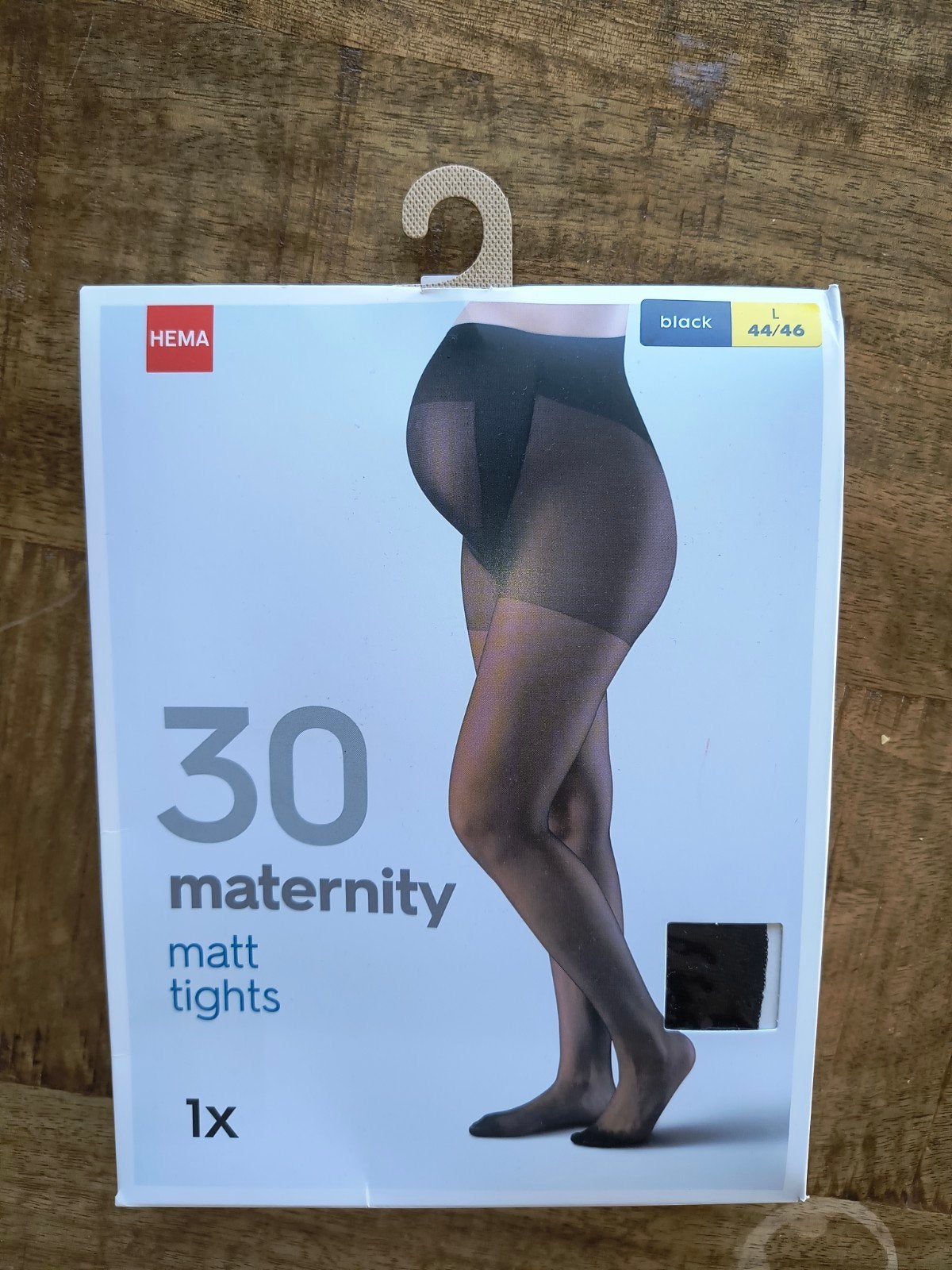 Hema 30 denier zwangerschapspanty, zwart, maat 44/46, Kleding | Dames, Zwart, Nieuw, Ophalen of Verzenden, Maat 44/46 (L)