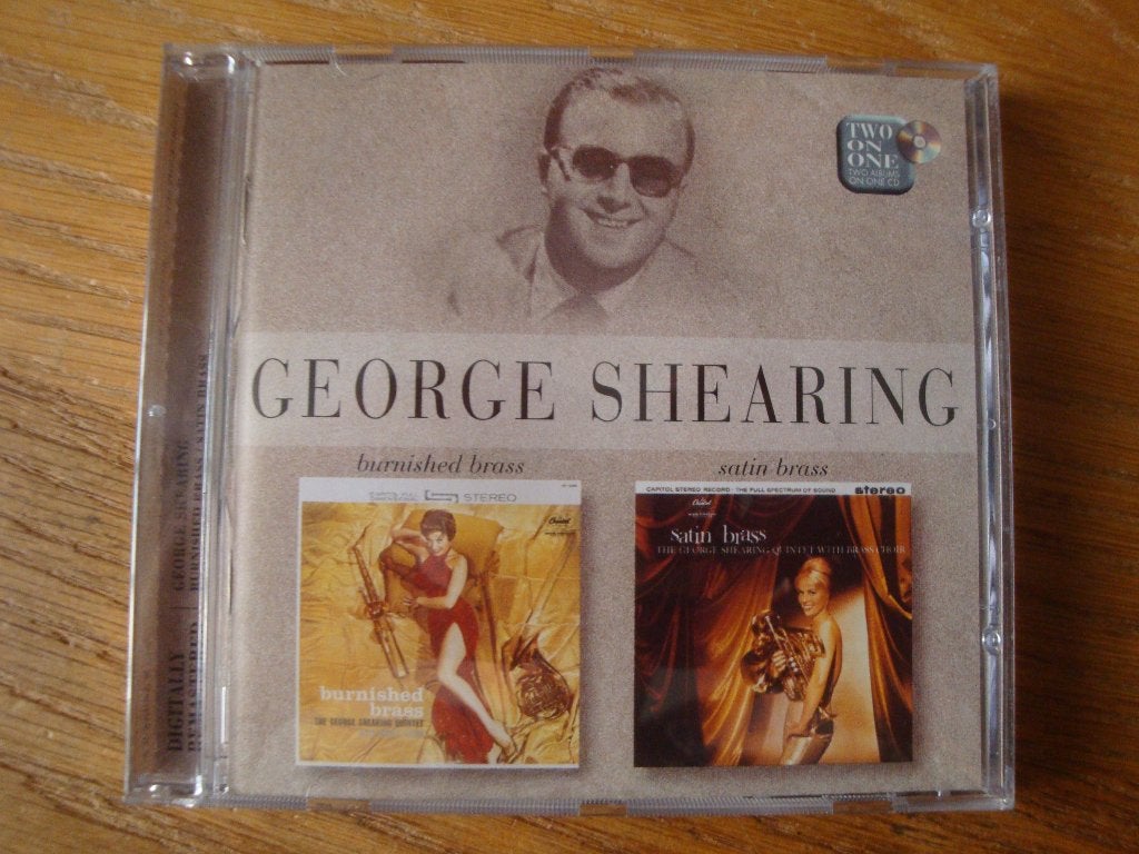 George Shearing - Burnished Brass & Satin Brass (jazz), Ophalen of Verzenden, 1960 tot 1980, Zo goed als nieuw, Jazz en Blues