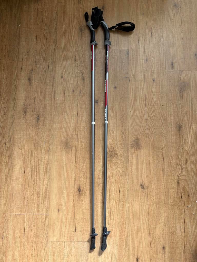 Exel Nordic Walking stokken 110cm, Ophalen of Verzenden, Gebruikt, Wandelstok