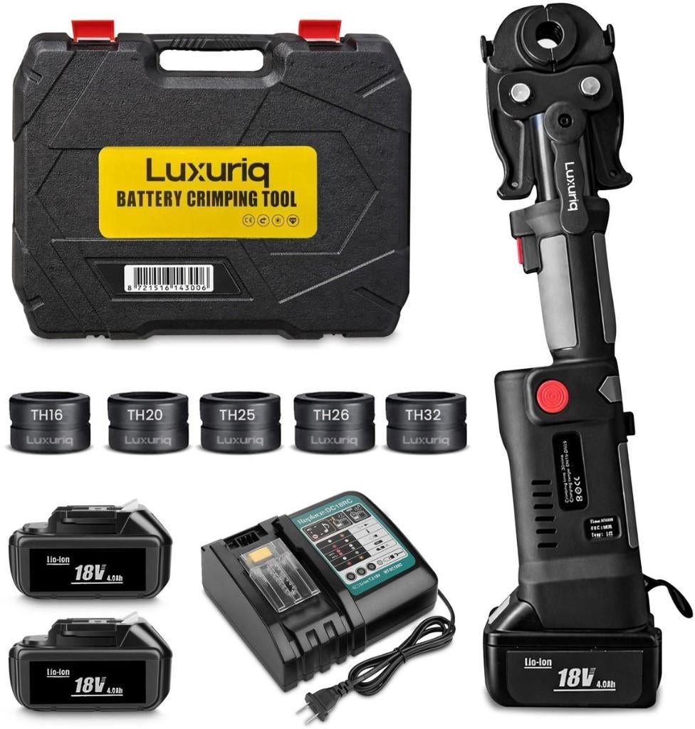 Accu perstang met persbekken, Bedrijvenpark Twente 400, Info@luxuriq.nl, Ophalen of Verzenden, Zo goed als nieuw