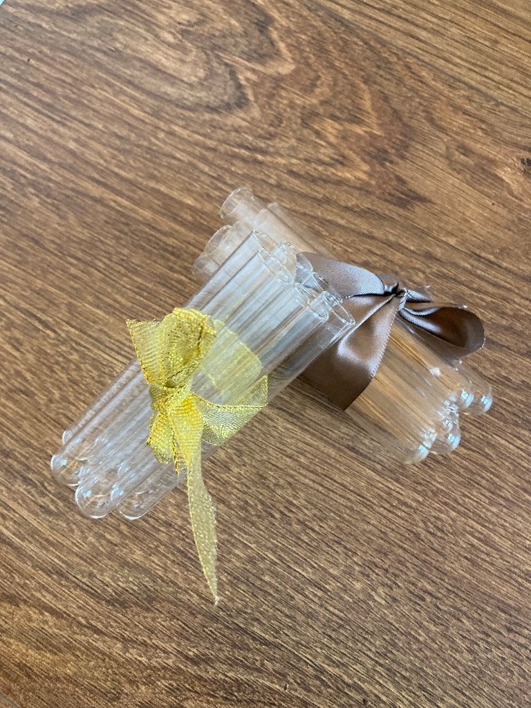 Reageerbuisjes set van 7, stekvaasjes + bloemschikken, -, Transparant, -, Nieuw