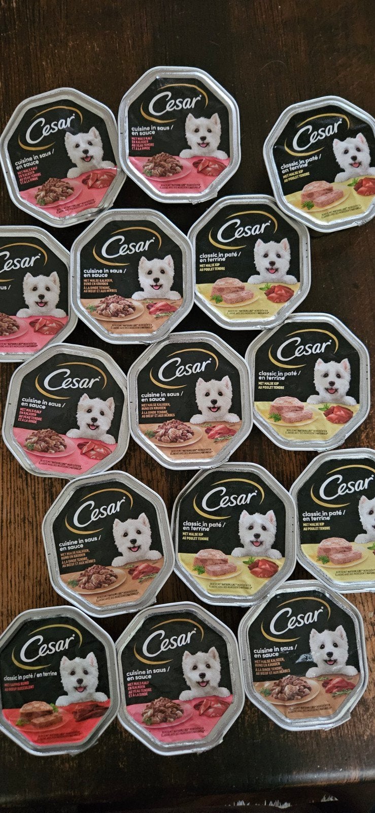 Te koop: Cesar hondenvoer, Dieren en Toebehoren, Dierenvoeding, Ophalen, Hond