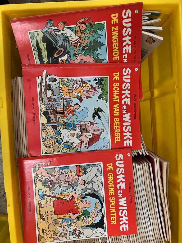 Verzameling strips, Meerdere stripboeken, Ophalen, Gelezen