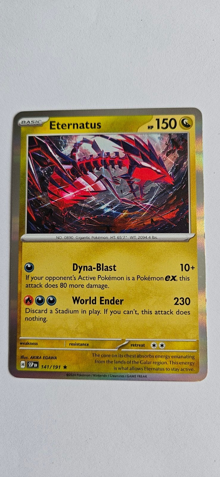 Pokémon Surging Sparks #141, Ophalen of Verzenden, Zo goed als nieuw