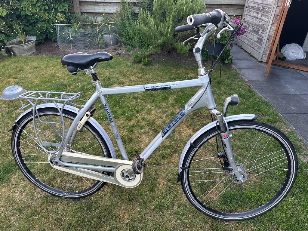 Puch herenfiets - Prestige Plus- maat 60, Gebruikt, Versnellingen, 57 tot 61 cm, Trommelrem