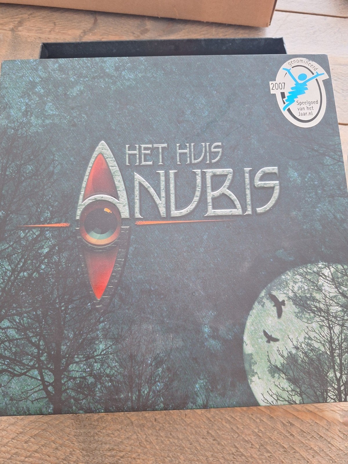 Het spel Het Huis Anubis - Keurige staat, Drie of vier spelers, Ophalen of Verzenden, Zo goed als nieuw, Studio 100