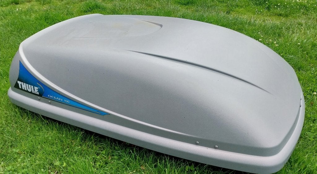 Thule dakkoffer type Ocean 100, Auto diversen, Dakkoffers, Ophalen, Gebruikt