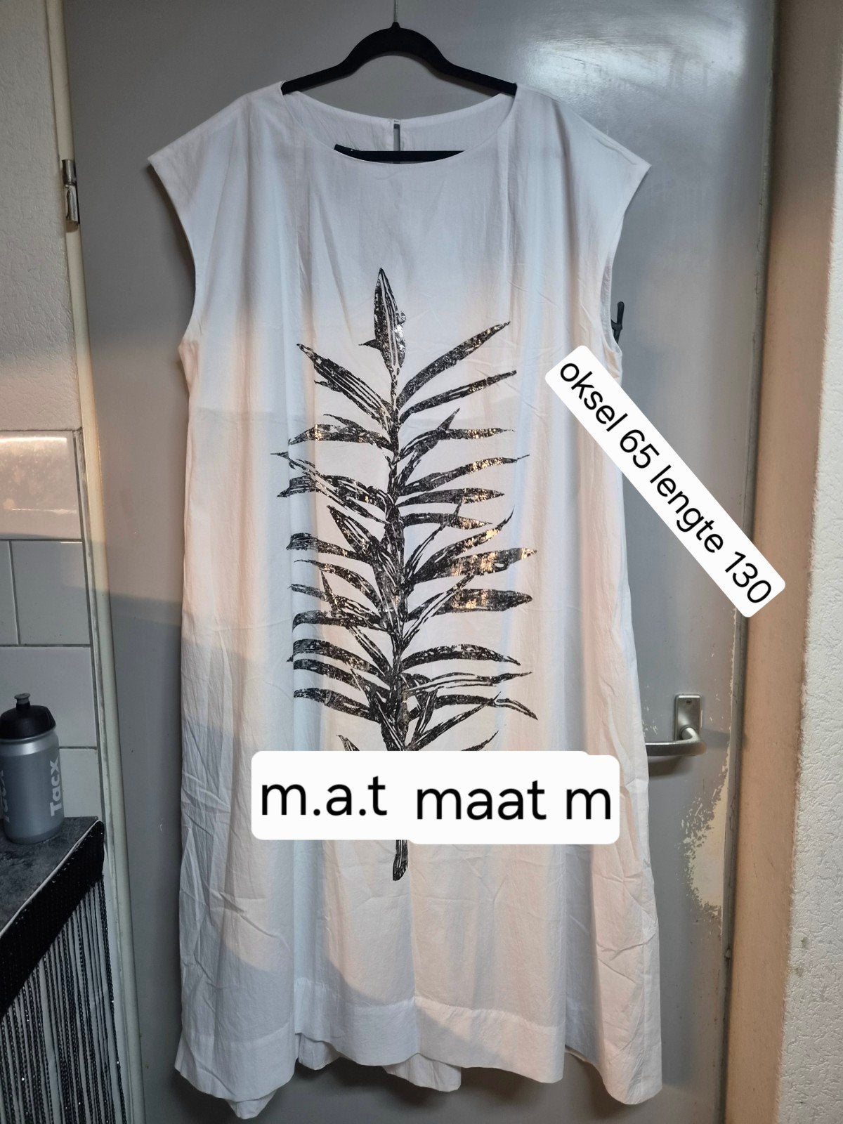 m.a.t maat m, Kleding | Dames, Ophalen of Verzenden, Zo goed als nieuw, Zwart, Jurk