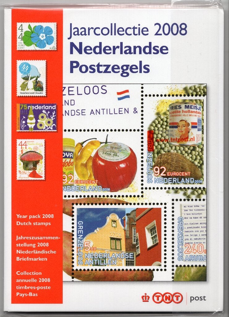 Jaarcollectie Zegels 2008 Nederland, Postzegels en Munten, Postzegels | Nederland, Ophalen of Verzenden, Na 1940, Postfris