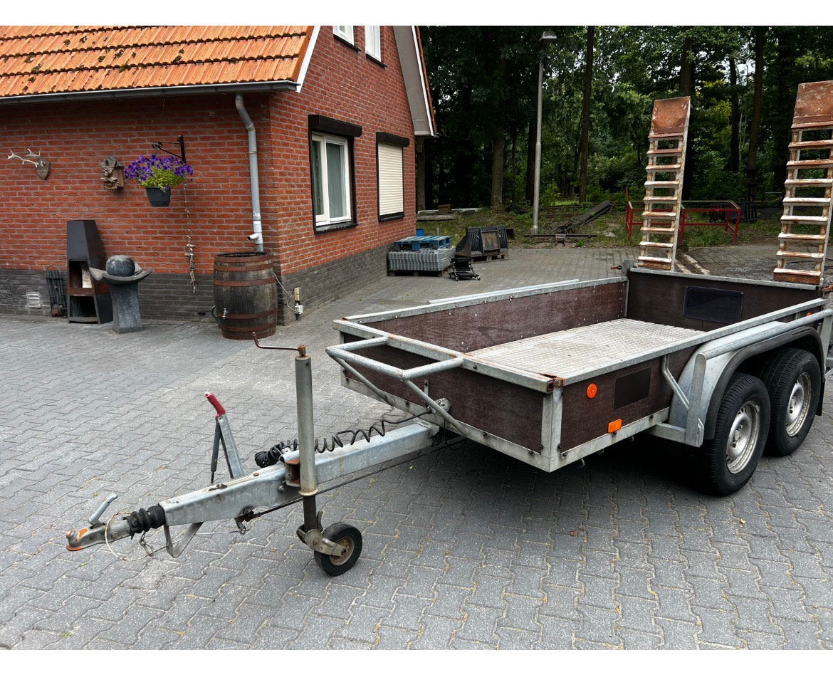 Köper oprijaanhanger, Auto diversen, Aanhangers en Bagagewagens, Ophalen, Gebruikt