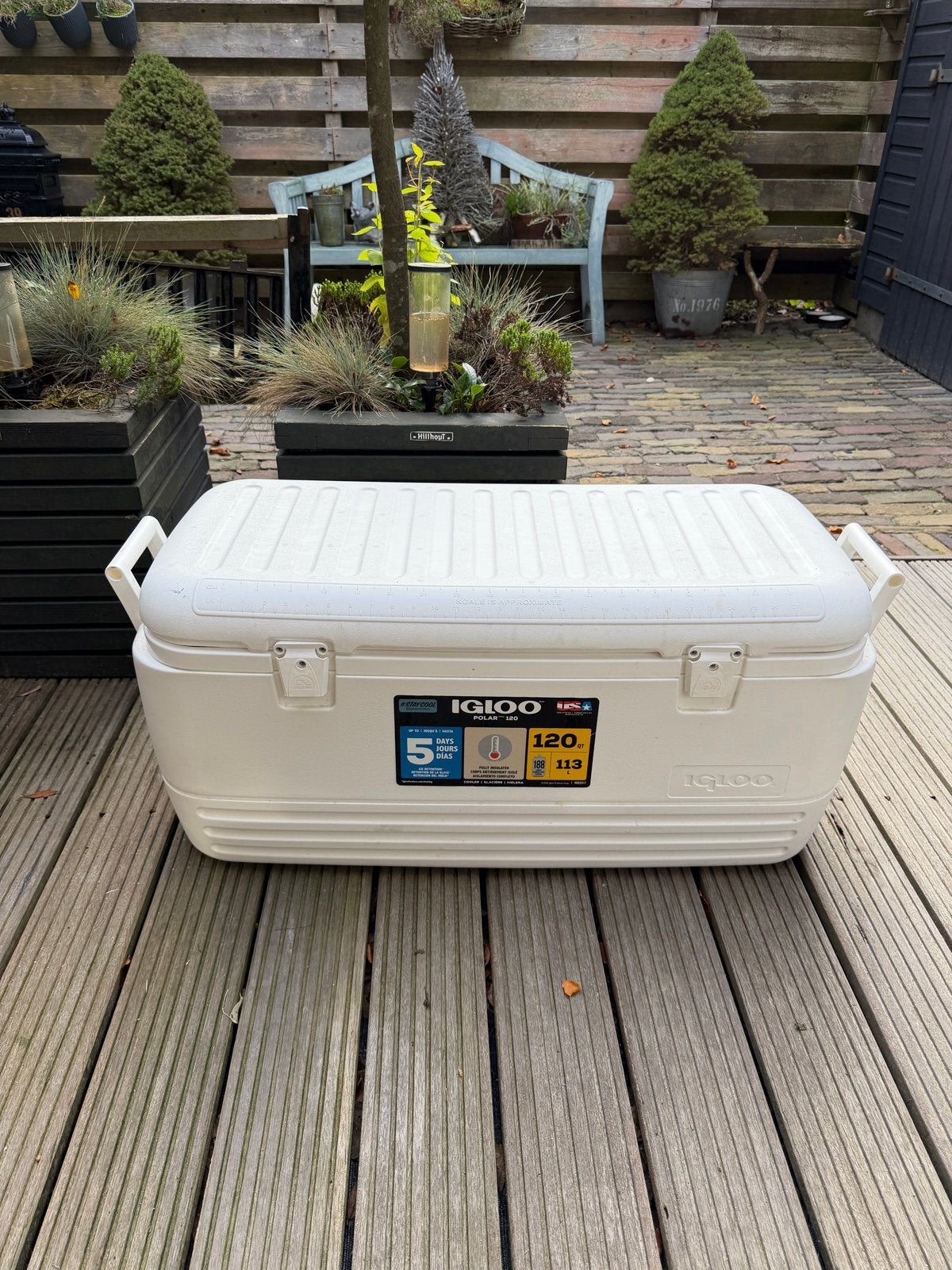Igloo Polar 120 Koelbox - 113 Liter Capaciteit, Ophalen of Verzenden, Gebruikt, Koelbox, Koelelement