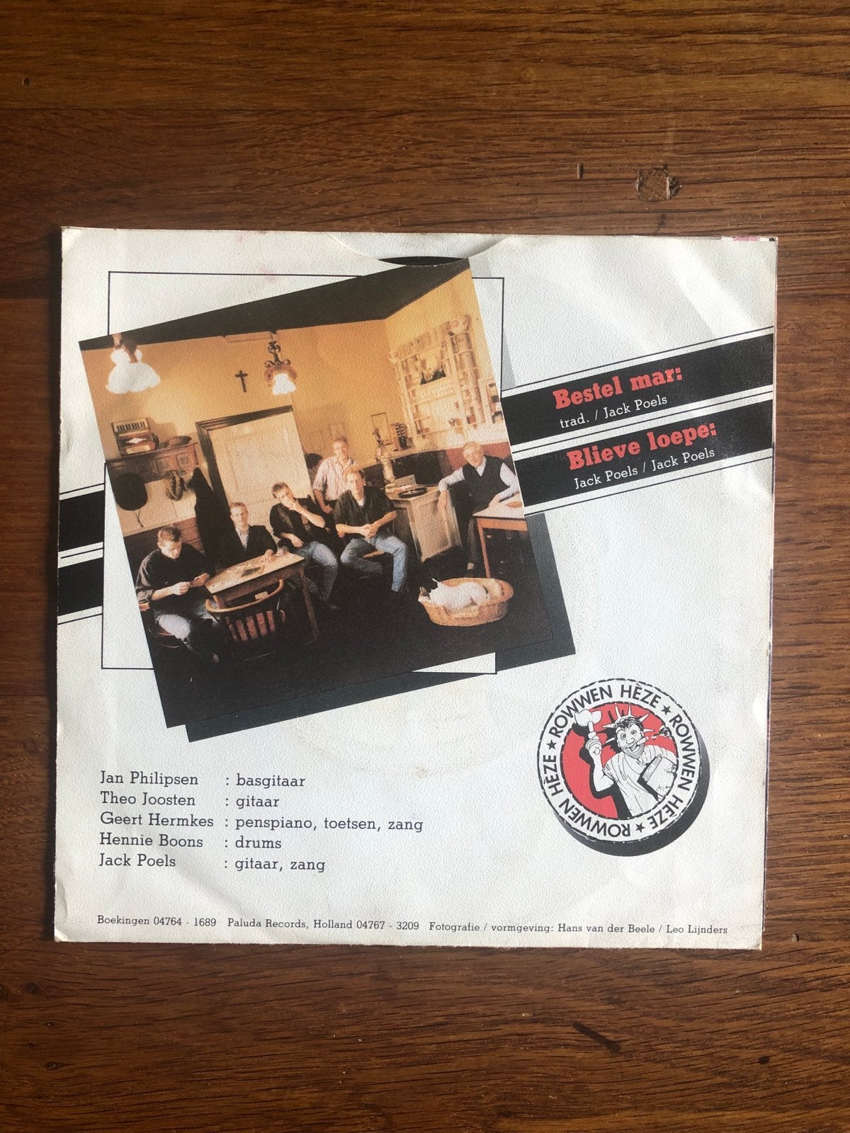 Rowwen Hèze - Bestel Mar / Blieve Loepe (Vinyl Single), Gebruikt, 7 inch, Ophalen of Verzenden, EP