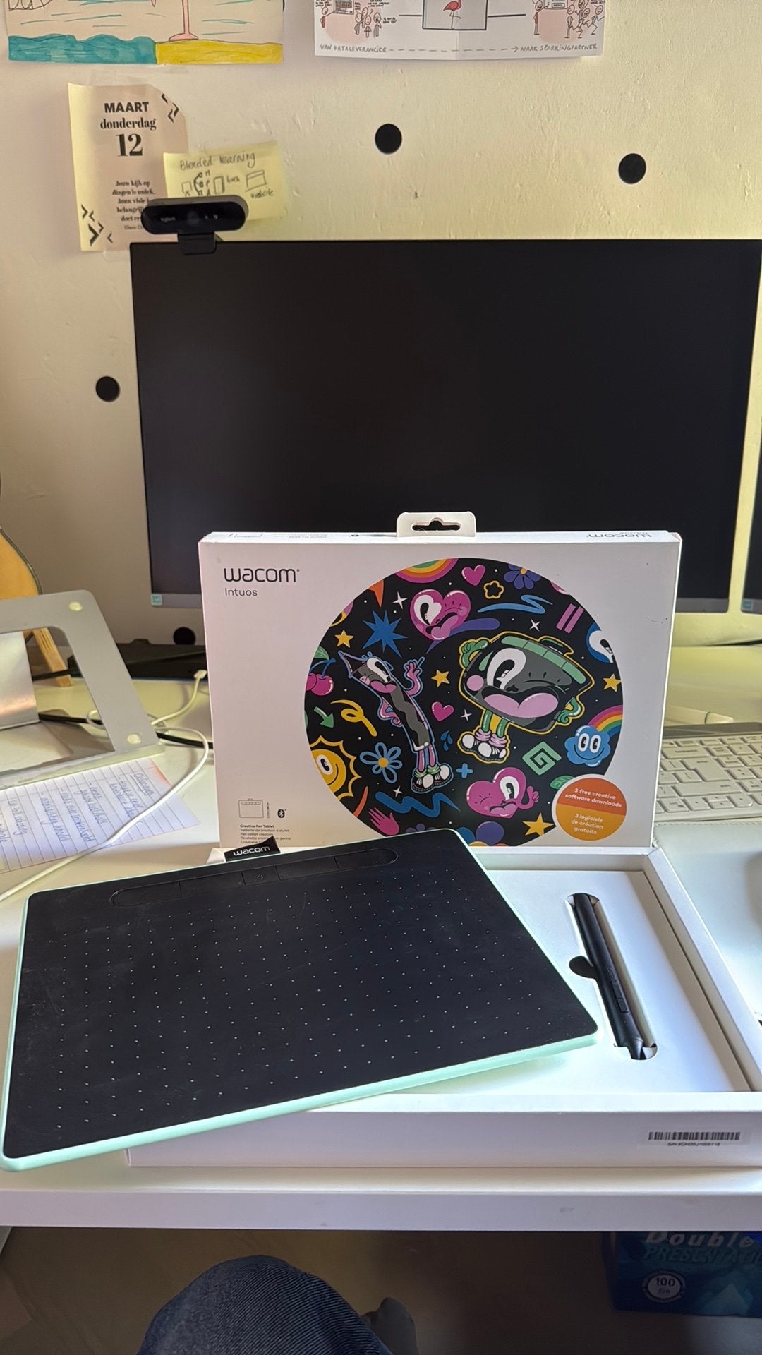 Wacom Intuos Creative Pen Tablet - Zo goed als nieuw, Computers en Software, Tekentablets, Ophalen, Zo goed als nieuw, Draadloos