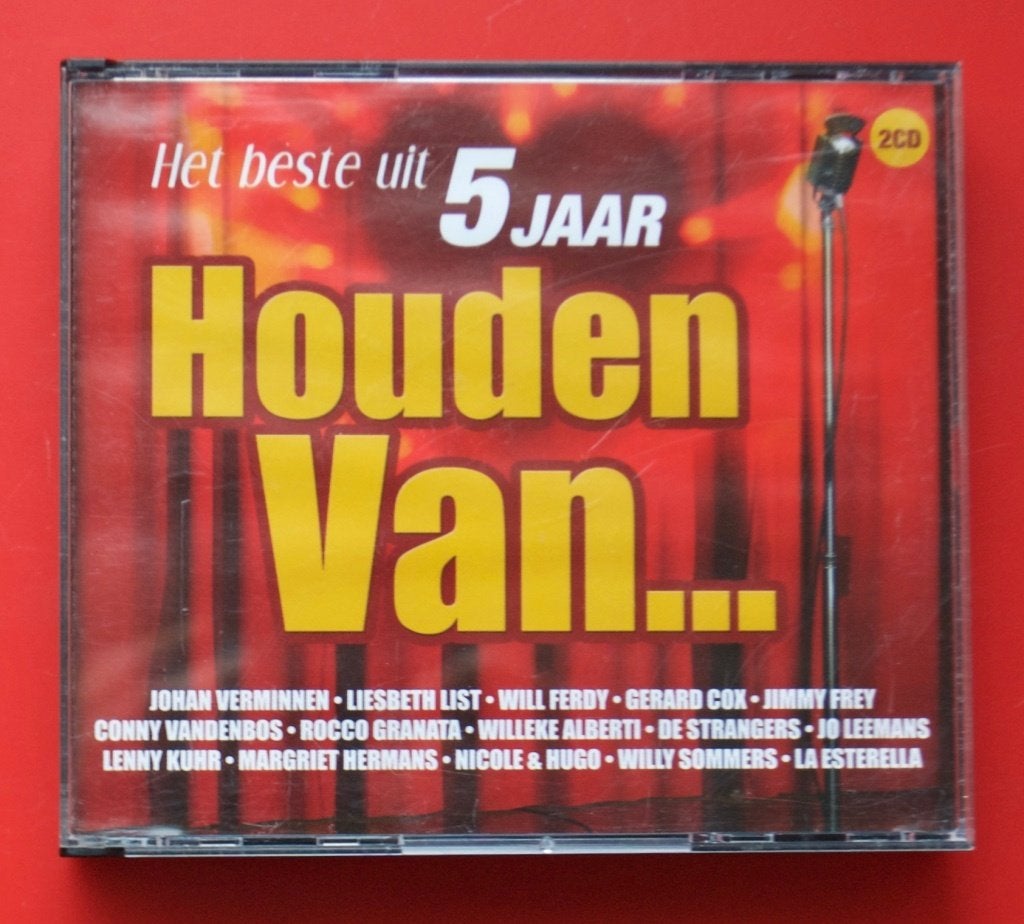 2cd Houden van Het beste uit 5 jaar Erik van Neygen Marc Dex, Compilatie, Ophalen of Verzenden, Gebruikt, Verzamelalbum