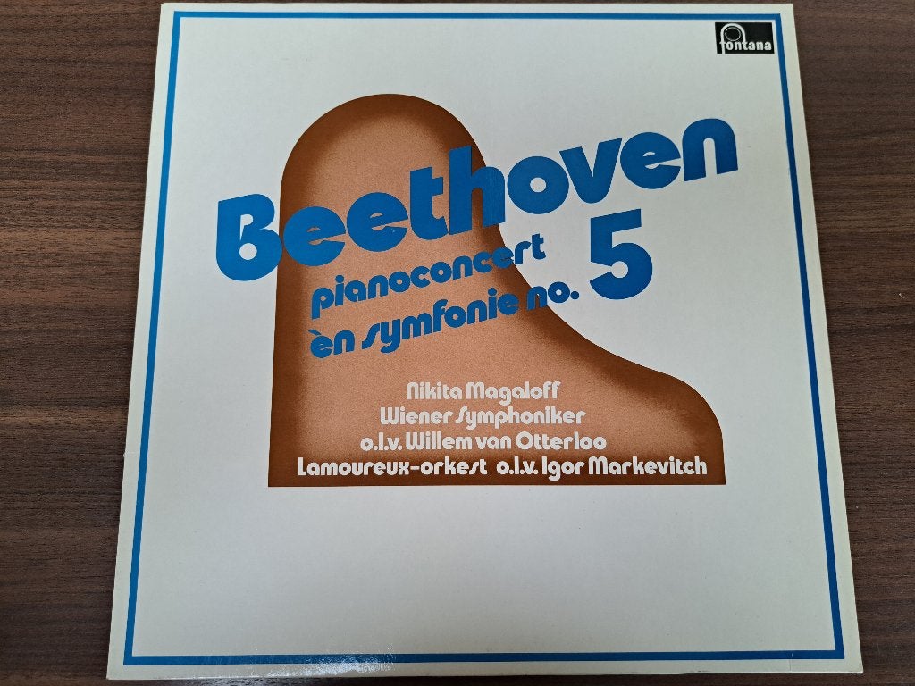 Ludwig van Beethoven - Pianoconcert Èn Symfonie No. 5, LP, Kamermuziek, Ophalen of Verzenden, Zo goed als nieuw