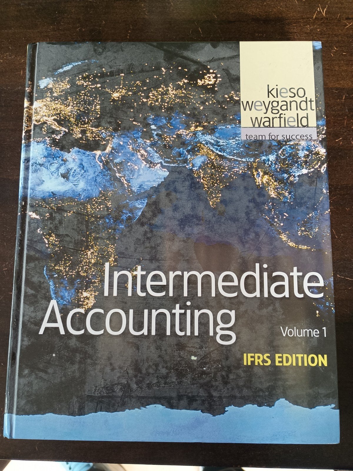 Intermediate Accounting Volume 1 IFRS Edition - Kieso, Ophalen of Verzenden, Gamma, Donald E. Kieso, Jerry J. Weygandt, Terry D. Warfield