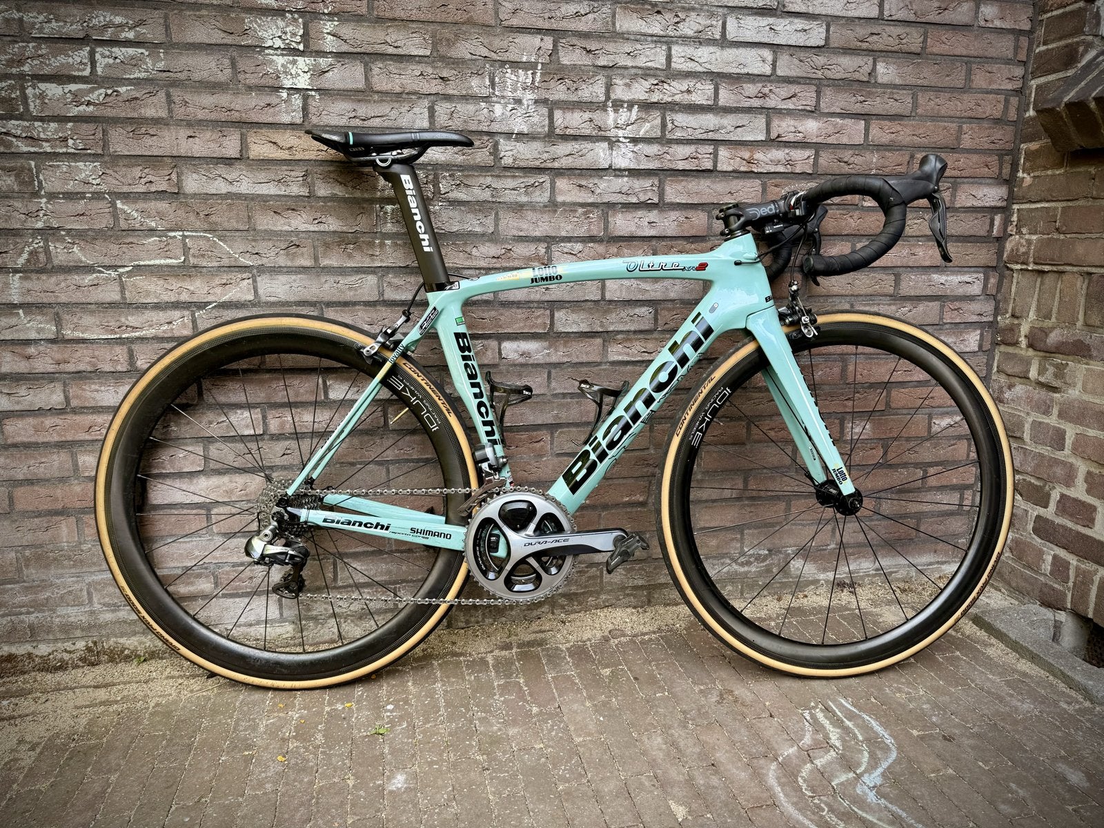 Ex-Pro Bianchi Oltre XR.2 - G. Bennett (LottoNL-Jumbo) 53cm, Fietsen en Brommers, 28 inch, Carbon, Zo goed als nieuw, Meer dan 20 versnellingen