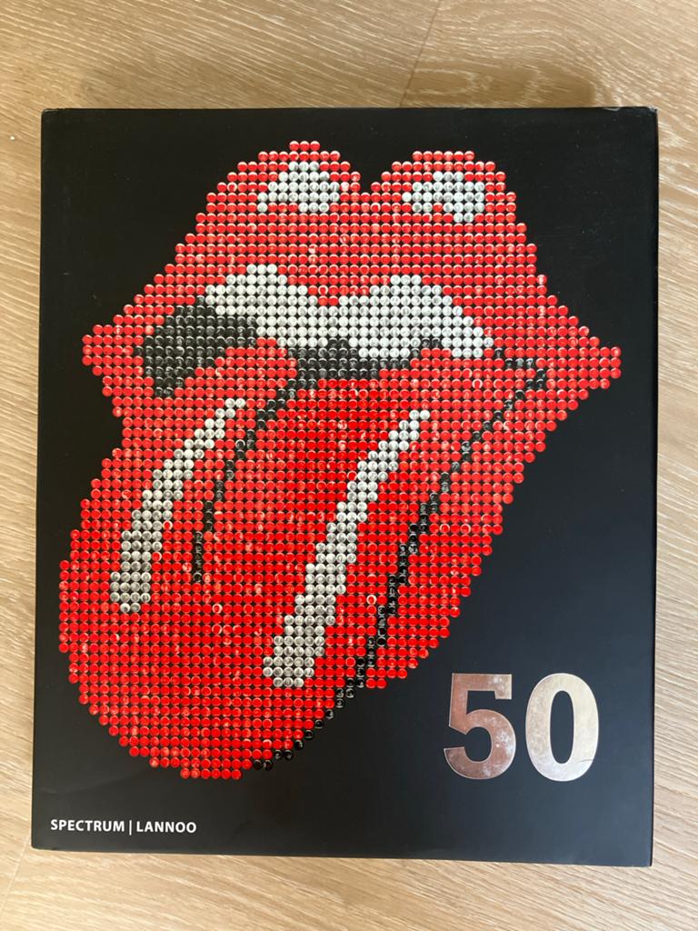 The Rolling Stones 50 Jaar Boek - Jubileumeditie, Boeken, Ophalen of Verzenden, Zo goed als nieuw, Artiest