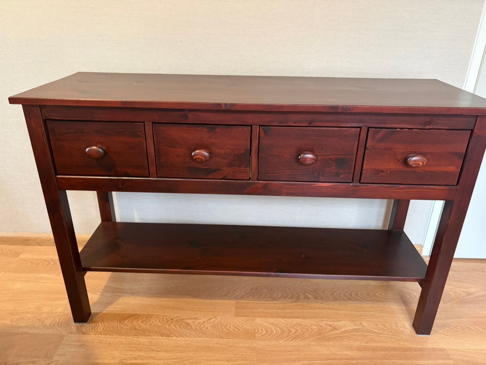 Sidetable, Ophalen, 100 tot 150 cm, Zo goed als nieuw, 25 tot 50 cm