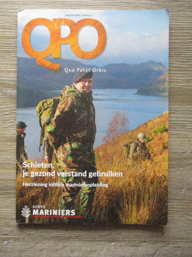 Qua Patet Orbis Korps Mariniers jaargang 2018 nummer 3, Ophalen of Verzenden, Tweede Wereldoorlog, Gelezen, Overige onderwerpen