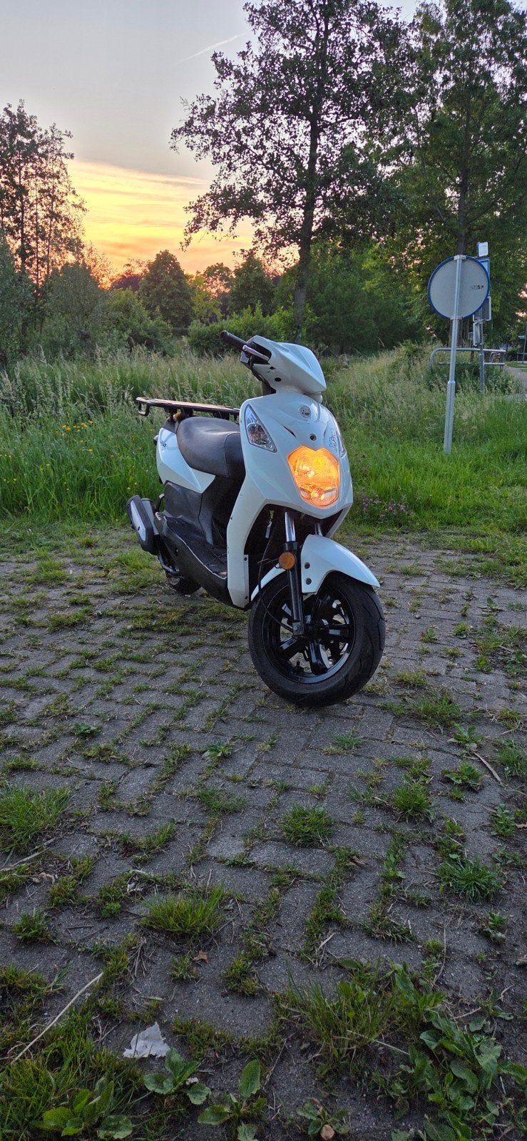 Sym Orbit 2, Maximaal 45 km/u, Zo goed als nieuw, Benzine, Orbit