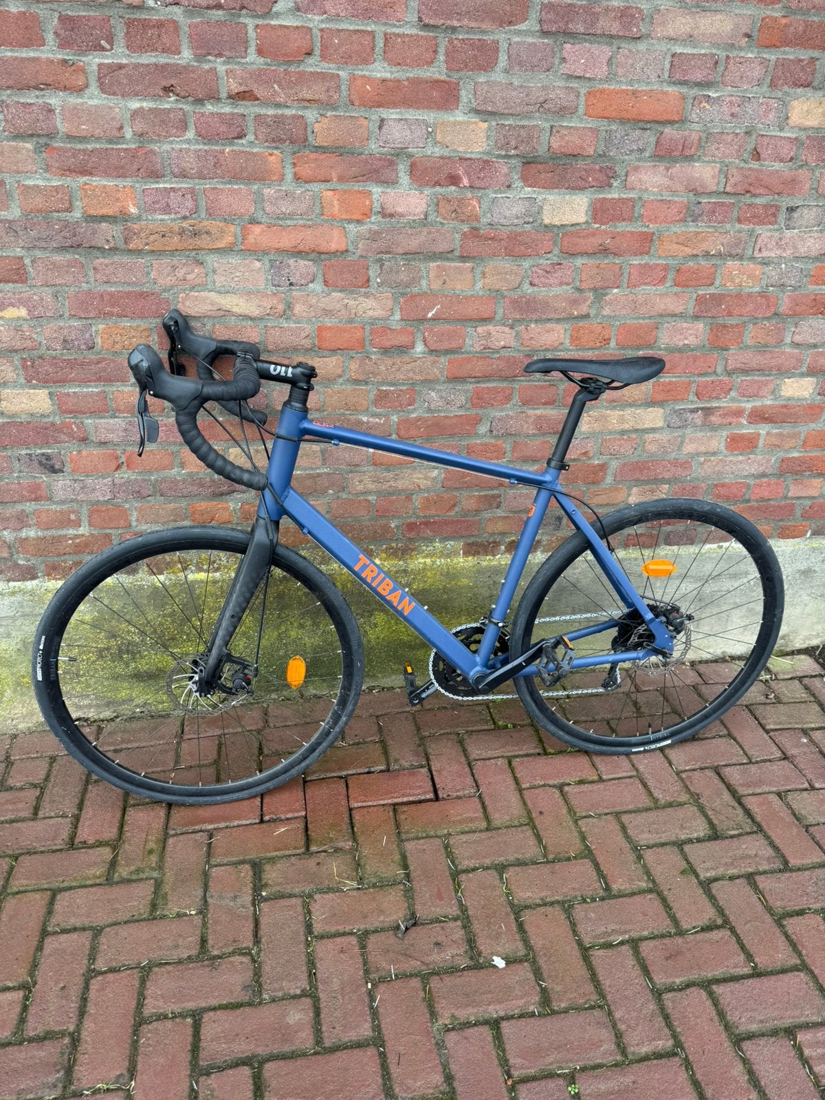 Triban 120 Racefiets, Fietsen en Brommers, Fietsen | Racefietsen, 28 inch, Gebruikt, Aluminium, 15 tot 20 versnellingen