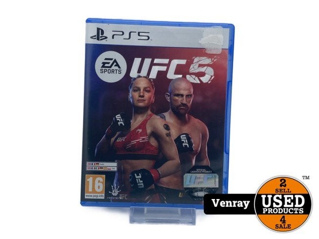 Playstation 5 game: UFC 5, Flex Ltd., Zo goed als nieuw, https://flex.com/contact-us, Nobelstraat 10, 5807 GA Oostrum LB, Limburg, Nederland