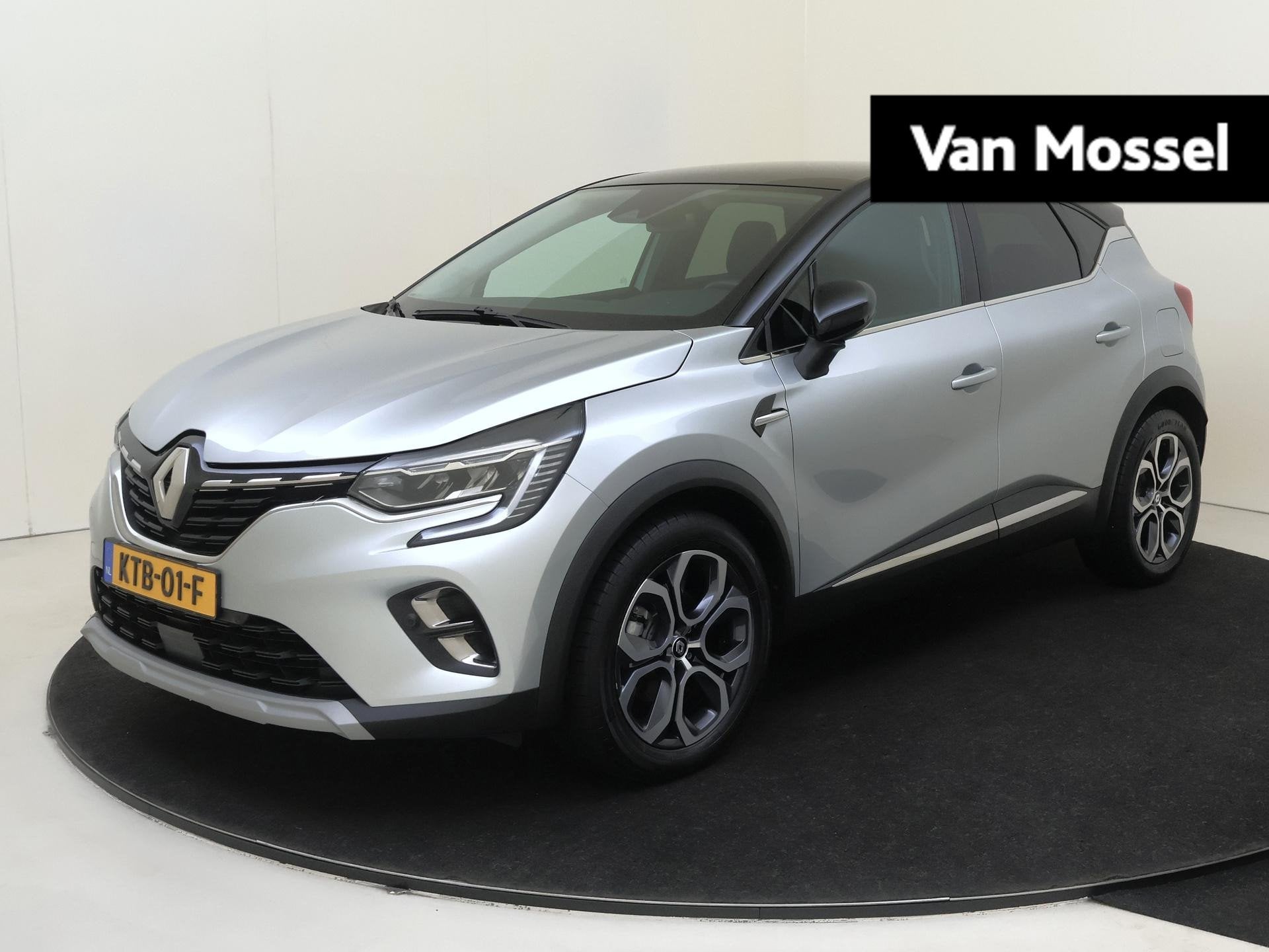 Renault Captur 1.6 E-Tech plug-in hybrid 160 techno | Naviga, Auto's, 77 km/l, Gebruikt, Leder en Stof, Bedrijf