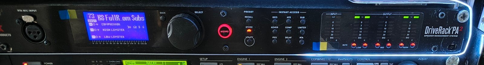 dbx Driver rack pa2+, Computers en Software, Servers, Ophalen of Verzenden, Zo goed als nieuw