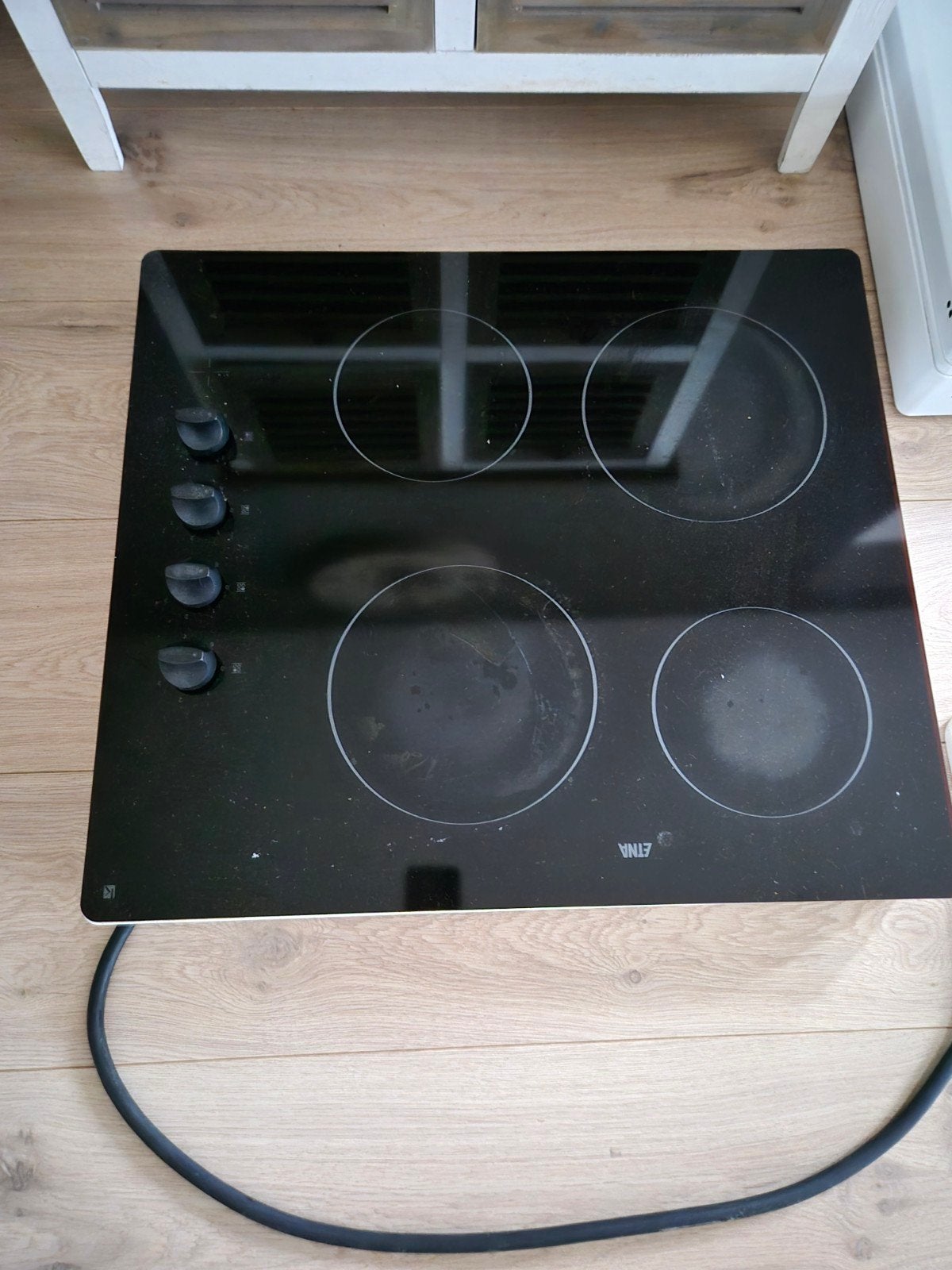 elektrische kookplaat, Witgoed en Apparatuur, Ophalen of Verzenden, Vrijstaand, Elektrisch, 4 kookzones