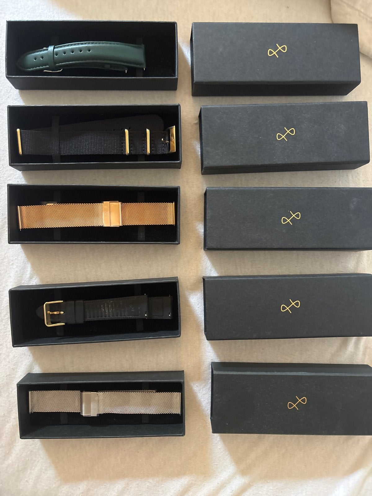 Diverse horlogebandjes per stuk te koop, Sieraden, Tassen en Uiterlijk, Horloges | Dames, Overige materialen, Leer, Polshorloge