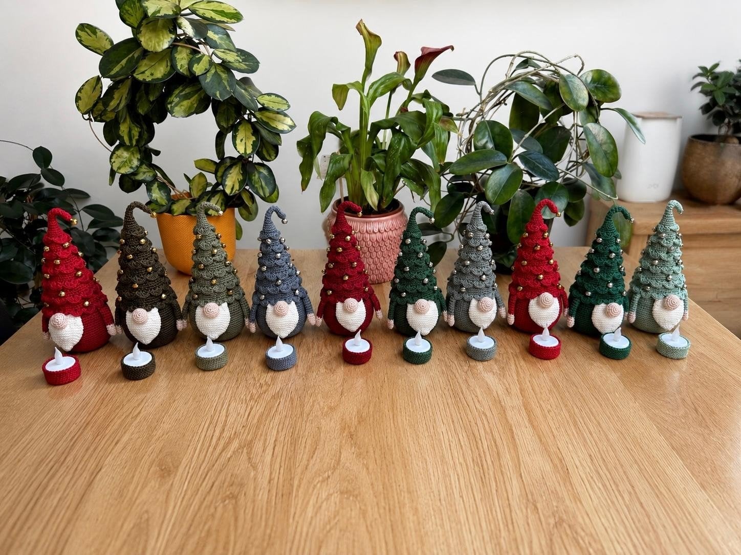 Gehaakte kerstboom gnome, Ophalen of Verzenden