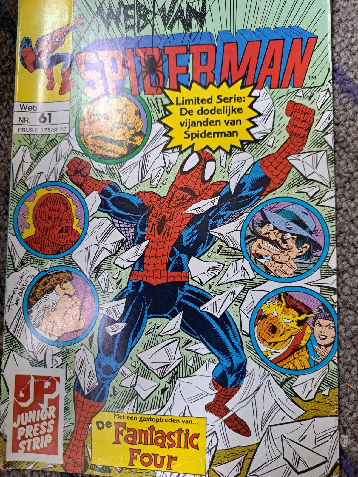 Marvel Comics: Spiderman en Spiderwoman Strips, Boeken, Strips | Comics, Gelezen, Meerdere comics, Amerika, Ophalen of Verzenden