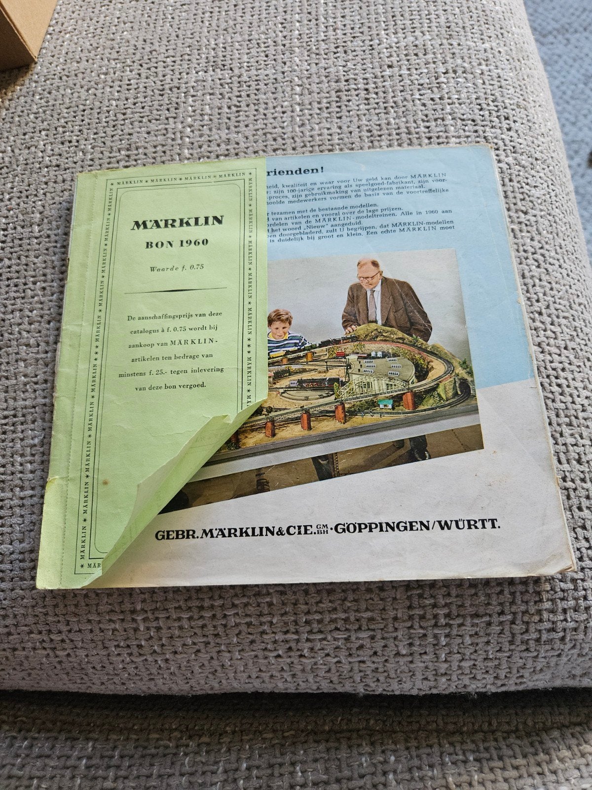Märklin Catalogus 1960, Ophalen of Verzenden, Gebruikt, Boek, Tijdschrift of Catalogus, Märklin