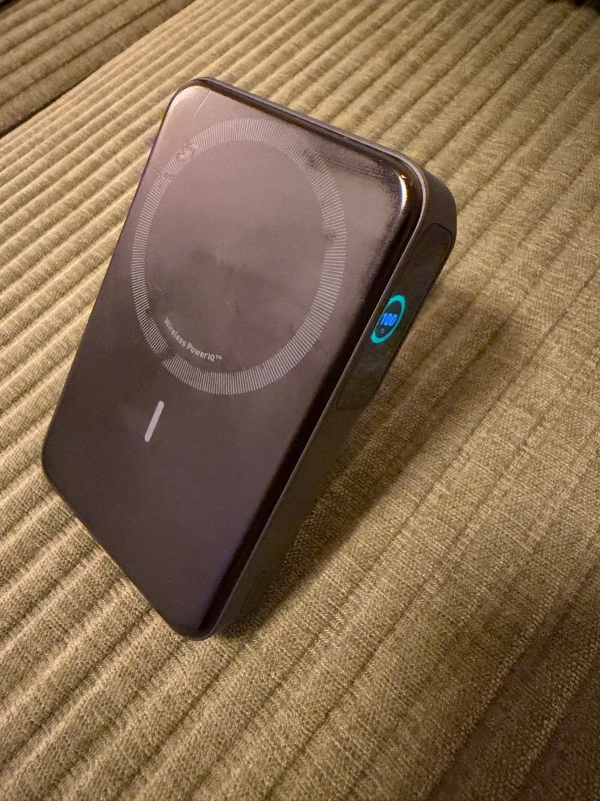 Anker MagGo Power Bank (10K) - Qi2/Magsafe - Zwart, Ophalen of Verzenden, Gebruikt, Overige typen, Apple