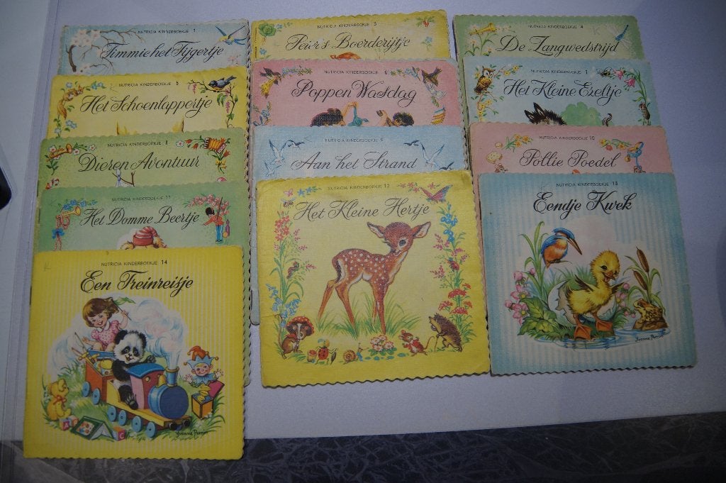nutricia kinderboekjes, Gelezen, 3 tot 4 jaar, Nutricia, Ophalen of Verzenden