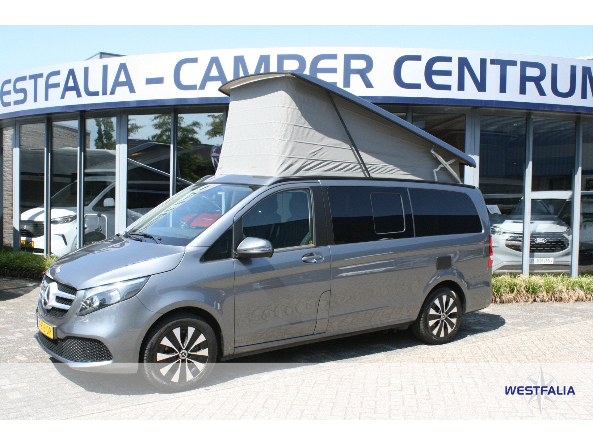 Mercedes-Benz Marco Polo V250 190pk Aut. | 12 maanden Garant, Caravans en Kamperen, Automaat, Buscamper of Camperbus, Airbags