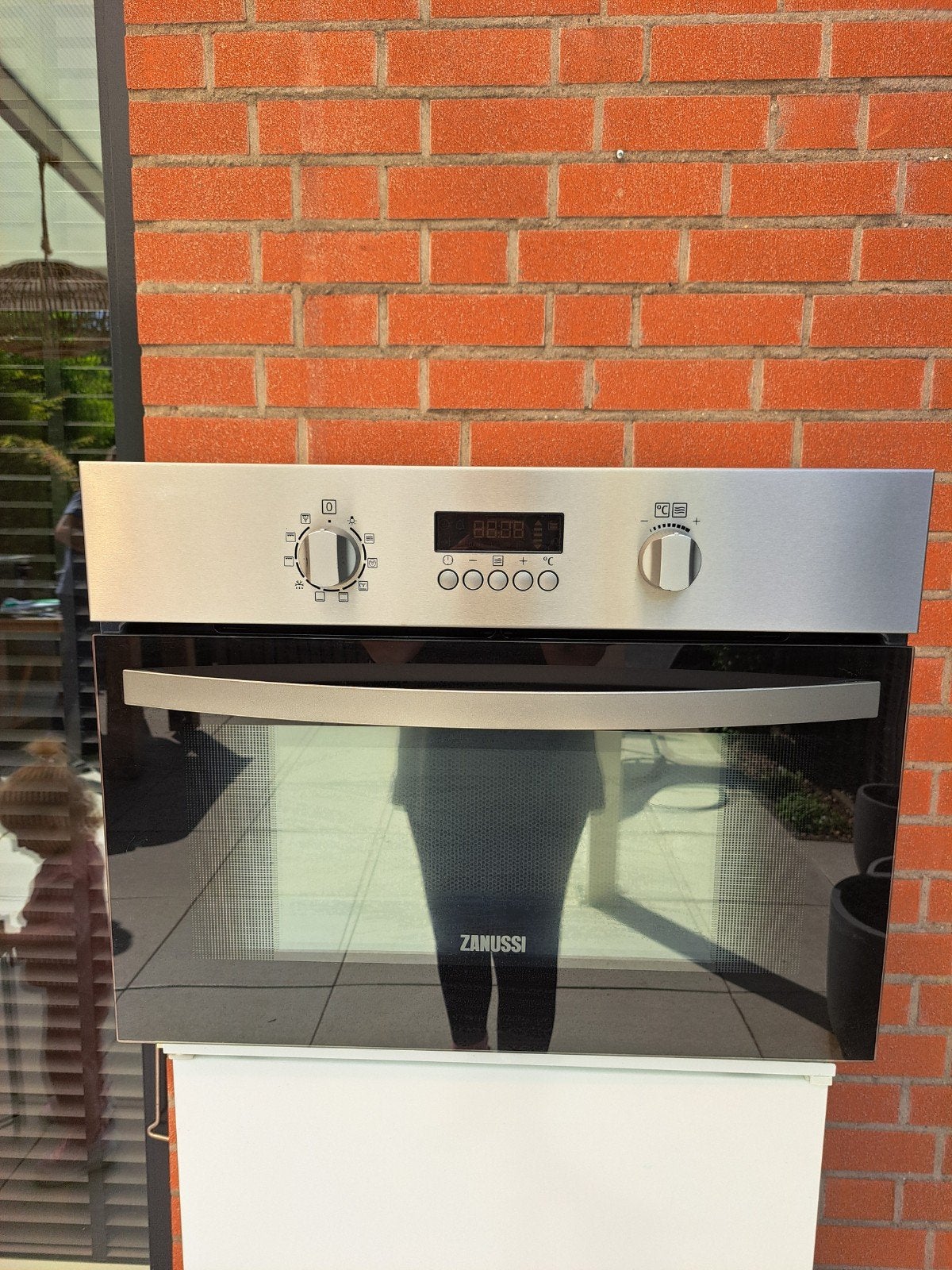 Zanussi Inbouw Combi Magnetron Oven TE KOOP!, Witgoed en Apparatuur, Ovens, Ophalen, Gebruikt, Zanussi, Combi-oven