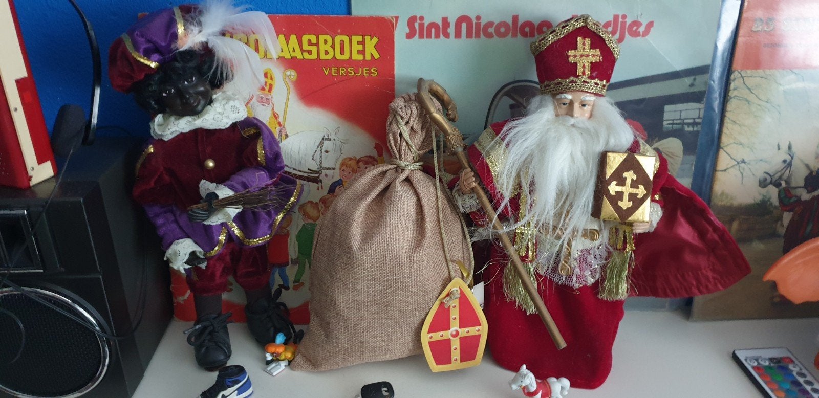 Sint en piet, Ophalen